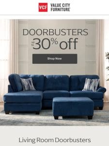 Up to 30% off ? Bestselling ? Doorbusters