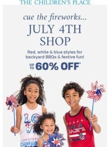 Up to 60% OFF July 4th Styles + Summer Essentials