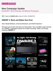 Update #25 from DWARF II Smart Telescope， Astro&Nature Photography
