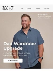 Upgrade His Button-Down Game