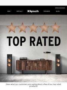 Upgrade Your Home Audio with Klipsch’s Top-Rated Products