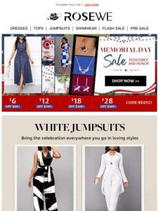 WHITE JUMPSUITS: Style for Every Occasion!