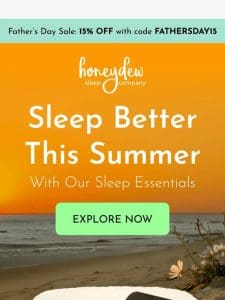 Want better summer sleep?