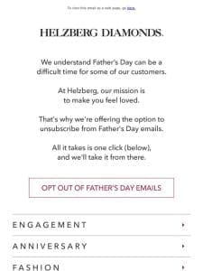 We know Father’s Day can be hard for some families