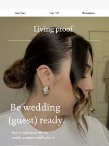 Wedding season: Outfit ?? Hair?