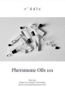 What are Pheromone Oils?