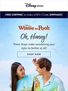 What’s the buzz? New Disney Winnie the Pooh arrivals!
