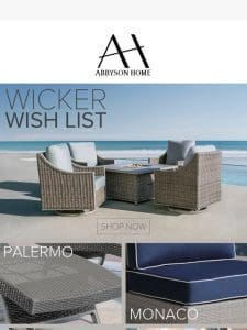 Wicker Wish List