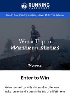 Win an All-Expense Paid Trip to Western States 100 With NNormal