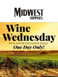 Wine Wednesday: 26% Off California Muscat