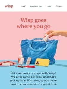 Wisp goes where you go ?????