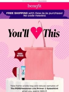 You’ll <3 this textured pink bag!