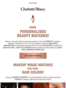 Your Beauty Matches， Decoded!