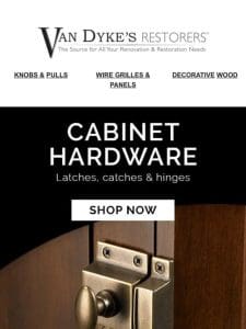 Your Cabinets Customized!