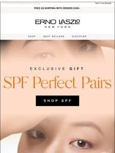 Your GIFT: SPF Perfect Pair