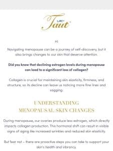 Your Guide to Menopausal Collagen Loss  ‍