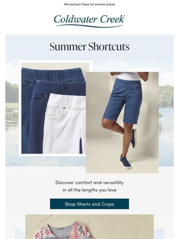 Your New Favorite Shorts and Crops