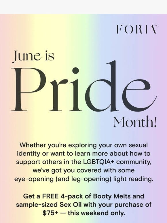Your Pride gift is inside  ️‍
