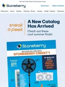Your Sneak Peek At Our New Catalog Is Here!