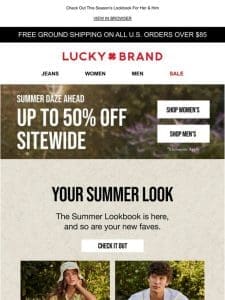 ?Your Summer Look: Up To 50% Off