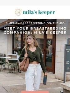 Your breast milk travel solution