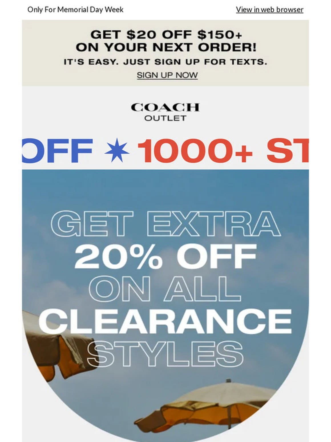 ???? You’ve Landed An Additional 20% Off All Clearance