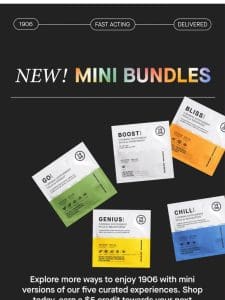 long weekend ? mini bundles