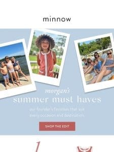 morgan’s top 10 summer must haves