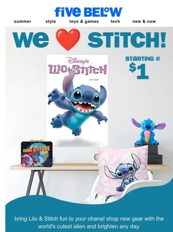 new Disney Stitch drop! ?