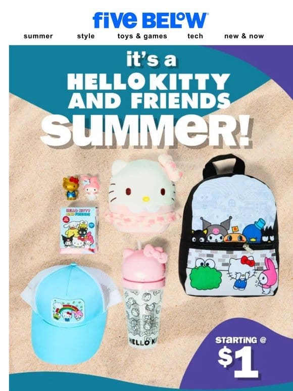 ooo! new hello kitty summer drops. ?