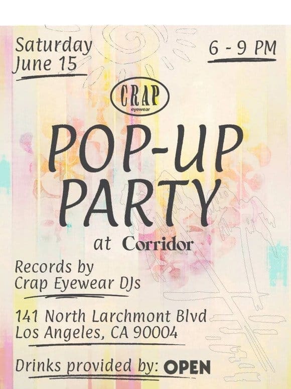 pop-up party