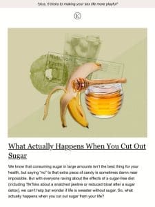 what actually happens when you cut out sugar