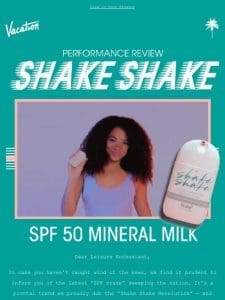 ‍♀️ The Shake Shake Revolution Is Here!