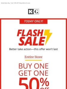 ⚡Flash Sale ENDS TODAY! ⚡