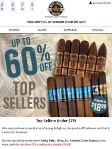 ✅ Top Sellers Under $75 ✅
