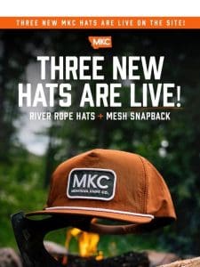 ❌ THREE NEW MKC HATS ARE LIVE!!