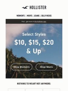 ️ Styles $10 & up!