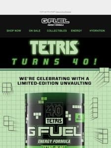 ️Tetris Blast Energy Tub Now Available! Celebrate 40 Years of Tetris!