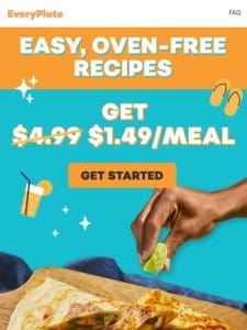 $1.49/meal | Summer deals for delicious meals