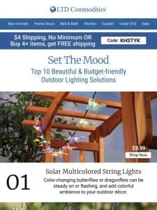 10 Beautiful & Budget-friendly Outdoor Lighting Solutions