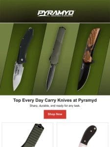 10 Great Every Day Carry Knives