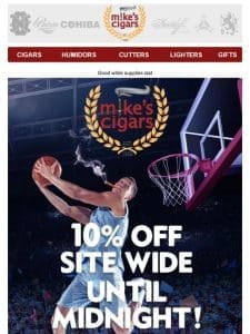 10% Off Sitewide! Score Big Savings! Only Hours Left!!?