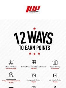 12 Ways To Earn Loyalty Points