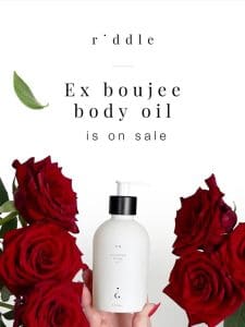 15% Off Ex Boujee Body Oil