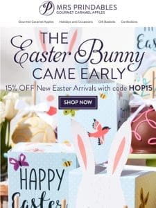 ? 15% Off New Easter Arrivals