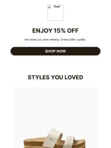 15% Off Your Styles