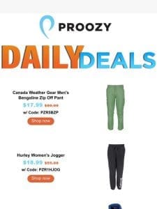 $15 allbirds Natural Legging | $9 Tri-Mountain Recruit Twill Shirt | 50% off Men’s Mystery Box & Much More!