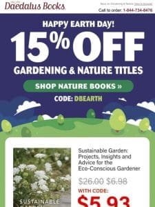 15% off Happy Earth Day! Go Touch Some Grass.