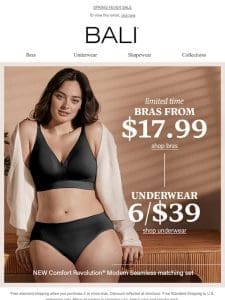 ? $17.99 & Up Bras ?