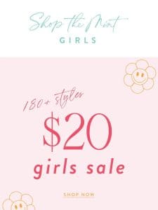 180+ Girls Styles Only $20